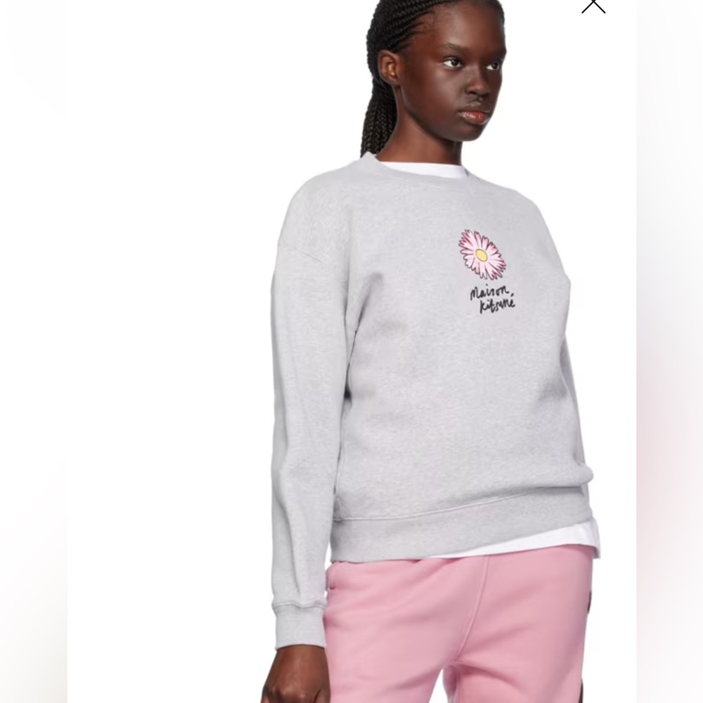 Maison kitsune sweatshirt like new